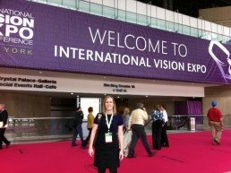Trisha from CSG visits Vision Expo East 2011